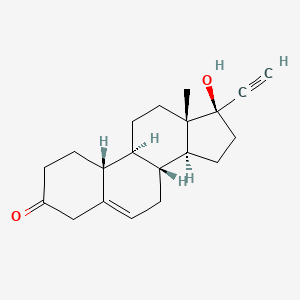 molecular formula C₂₀H₂₆O₂ B1146688 delta-5(6)-Norethindrone CAS No. 22933-71-7