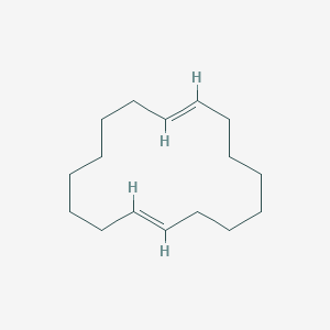 molecular formula C16H28 B011467 Cyclohexadeca-1,9-diene CAS No. 110028-14-3
