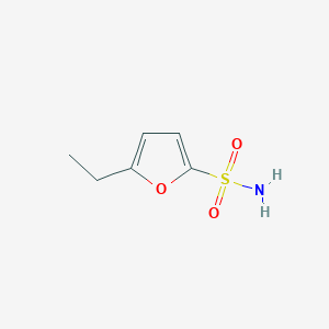 molecular formula C6H9NO3S B114672 5-Ethylfuran-2-sulfonamide CAS No. 142294-57-3
