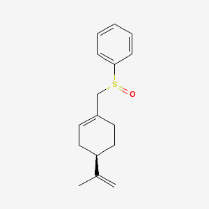 ((((R)-4-(Prop-1-en-2-yl)cyclohex-1-en-1-yl)methyl)sulfinyl)benzene