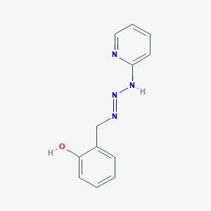 molecular formula C18H14N4O3 B1146791 Salicylazoiminopyridine CAS No. 66030-25-9