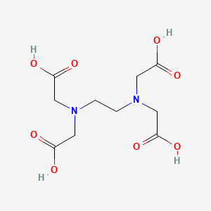 molecular formula C₆¹³C₄H₁₆N₂O₈ B1146802 Ethylenediaminetetraacetic acid CAS No. 470462-56-7