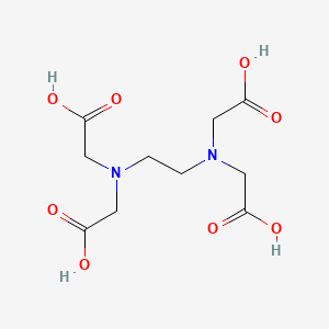 molecular formula C₆¹³C₄H₁₆N₂O₈ B1146802 Edetic acid CAS No. 470462-56-7