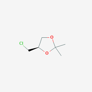 molecular formula C6H11ClO2 B114682 (R)-(+)-4-Chloromethyl-2,2-Dimethyl-1,3-Dioxolane CAS No. 57044-24-3