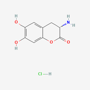 (S)-3-Amino-6,7-dihydroxyhydrocoumarin Hydrochloride