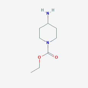 molecular formula C8H16N2O2 B114688 Ethyl 4-amino-1-piperidinecarboxylate CAS No. 58859-46-4