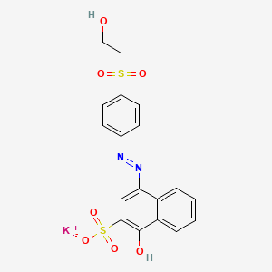 molecular formula C18H15N2O7S2.K B1146901 Chromoionophore XVII CAS No. 156122-91-7