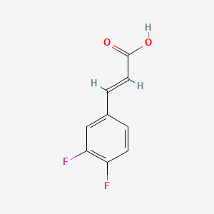 molecular formula C9H6F2O2 B1146909 trans-3,4-Difluorocinnamic acid CAS No. 152152-17-5