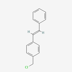 molecular formula C15H13Cl B1146916 4-Chloromethylstilbene CAS No. 150253-59-1
