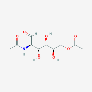 molecular formula C₁₀H₁₇NO₇ B1146937 N-Acetyl-D-Glucosamine 6-Acetate CAS No. 131832-93-4