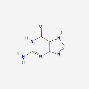 molecular formula C₅H₅N₅O B1146940 Guanine CAS No. 73-40-5