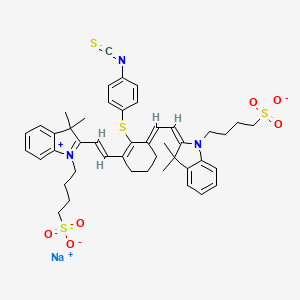 molecular formula C45H50N3NaO6S4 B1146953 NIR-797-isothiocyanate CAS No. 152111-91-6