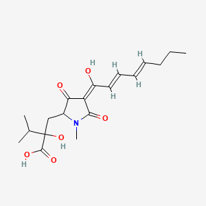 molecular formula C19H27NO6 B1146981 Harzianic acid CAS No. 157148-06-6