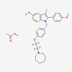 Bazedoxifene-d4 Acetate