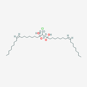 molecular formula C39H71ClO4 B1147045 (9Z,29Z)-19-[chloro(dideuterio)methyl]-19,20,20-trideuterio-18,21-dihydroxyoctatriaconta-9,29-diene-18,21-dione CAS No. 1246833-00-0