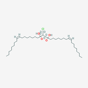 (9Z,29Z)-19-[chloro(dideuterio)methyl]-19,20,20-trideuterio-18,21-dihydroxyoctatriaconta-9,29-diene-18,21-dione