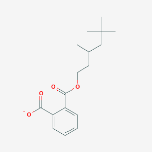 molecular formula C₁₇H₂₄O₄ B1147049 1,2-Benzenedicarboxylic acid, mono(3,5,5-trimethylhexyl) ester CAS No. 297182-83-3