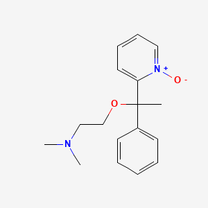molecular formula C₁₇H₂₂N₂O₂ B1147051 Doxylamine N-Oxide CAS No. 97143-65-2
