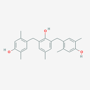 2,6-Bis(4-hydroxy-2,5-dimethylbenzyl)-4-methylphenol