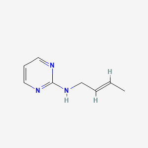 molecular formula C8H11N3 B1147083 N-(But-2-en-1-yl)pyrimidin-2-amine CAS No. 151389-98-9