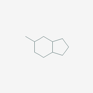 molecular formula C10H18 B011471 1H-Indene, octahydro-5-methyl- CAS No. 19744-64-0
