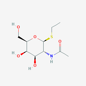 molecular formula C₁₀H₁₉NO₅S B1147111 Ethyl 2-acetamido-2-deoxy-1-thio-beta-D-galactopyranoside CAS No. 95074-13-8