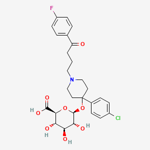 molecular formula C₂₇H₃₁ClFNO₈ B1147118 Haloperidol Glucuronide CAS No. 100442-88-4