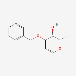 molecular formula C13H16O3 B1147131 4-O-Benzyl-L-fucal CAS No. 137035-65-5