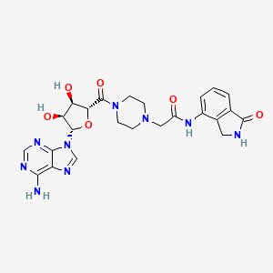 molecular formula C₂₄H₂₇N₉O₆ B1147141 EB 47 CAS No. 366454-36-6