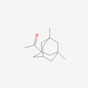 molecular formula C₁₄H₂₂O B1147207 1-Acetyl-3,5-dimethyl Adamantane CAS No. 40430-57-7