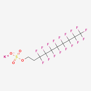 molecular formula C₁₀H₄F₁₇KO₄S B1147212 Mono[2-(perfluorooctyl)ethyl] Sulfate Potassium Salt CAS No. 1262446-13-8