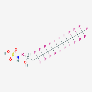 molecular formula C12H4F21KO4S B1147213 Mono[2-(perfluorodecyl)ethyl] Sulfate Potassium Salt CAS No. 1262446-14-9
