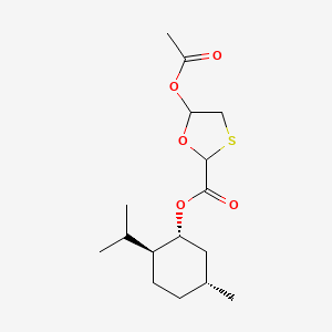 [(1R,2S,5R)-5-methyl-2-propan-2-ylcyclohexyl] 5-acetyloxy-1,3-oxathiolane-2-carboxylate