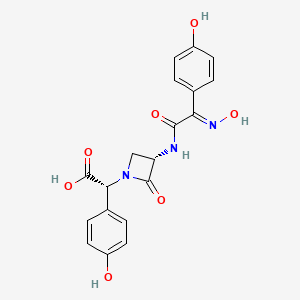 molecular formula C19H17N3O7 B1147259 Nocardicin E CAS No. 63598-46-9