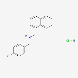 molecular formula C19H20ClNO B1147263 ML133 hydrochloride CAS No. 1222781-70-5