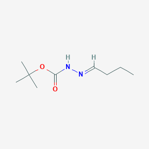 molecular formula C9H18N2O2 B1147298 tert-butyl N-[(E)-butylideneamino]carbamate CAS No. 149268-07-5
