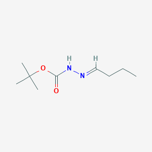 molecular formula C9H18N2O2 B1147298 N'-butylidene-hydrazinecarboxylic acid tert-butyl ester CAS No. 149268-07-5