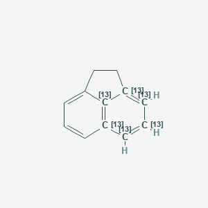 molecular formula C₆¹³C₆H₈ B1147299 1,2-Dihydro Acenaphthylene-13C6 CAS No. 189811-57-2