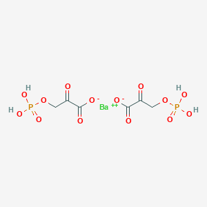molecular formula C6H8BaO14P2 B1147340 Barium(2+);2-oxo-3-phosphonooxypropanoate CAS No. 114887-36-4