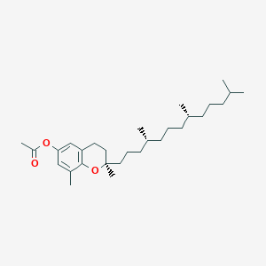 molecular formula C₂₉H₄₈O₃ B1147352 delta-Tocopherol acetate CAS No. 13027-26-4