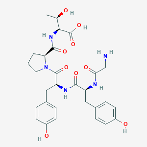 molecular formula C29H37N5O9 B114736 Exorphin A5 CAS No. 142155-24-6
