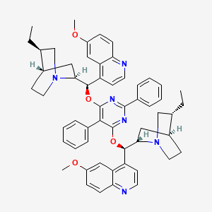 molecular formula C56H60N6O4 B1147373 (DHQ)2Pyr CAS No. 149820-65-5