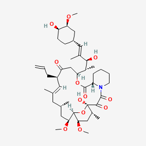 molecular formula C44H69NO12 B1147377 Iso-FK-506 (iso-Tacrolimus) CAS No. 134590-88-8