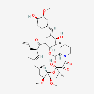 molecular formula C₄₄H₆₉NO₁₂ B1147377 Iso-FK-506 (iso-Tacrolimus) CAS No. 134590-88-8