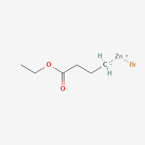 molecular formula C6H11BrO2Zn B1147378 4-Ethoxy-4-oxobutylzinc bromide CAS No. 131379-39-0