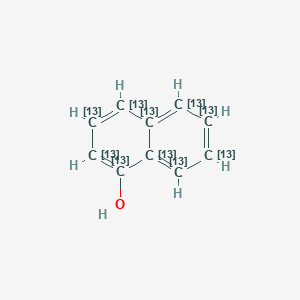 molecular formula ¹³C₁₀H₈O B1147388 1-Naphthol-13C10 CAS No. 1329509-54-7