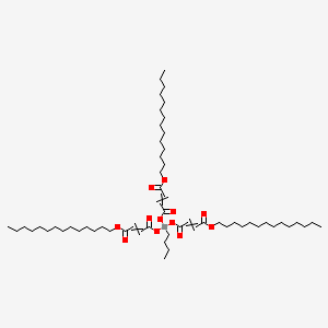 molecular formula C58H102O12Sn B1147398 Butyltin Tris(tetradecyl Maleate) CAS No. 84029-75-4