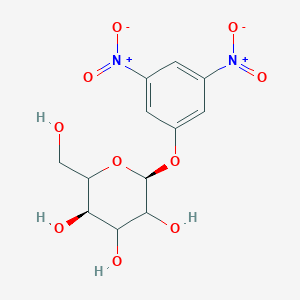 molecular formula C₁₂H₁₄N₂O₁₀ B1147404 3,5-Dinitrophenyl beta-d-galactoside CAS No. 50301-19-4