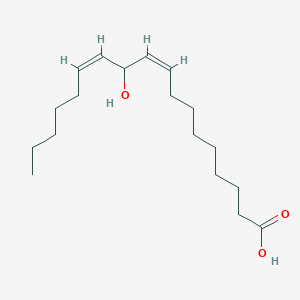 molecular formula C18H32O3 B114741 11-Hydroxy-9,12-octadecadienoic acid CAS No. 143288-68-0