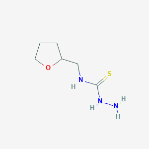 molecular formula C6H13N3OS B1147419 4-(2-Tetrahydrofurfuryl)-3-thiosemicarbazide CAS No. 151672-39-8